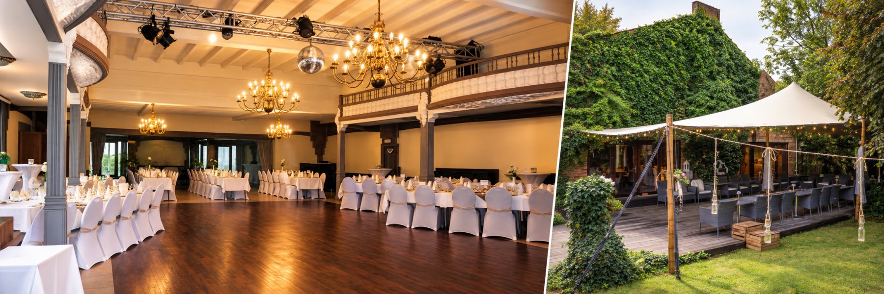 Collage van Feestzaal Rubens