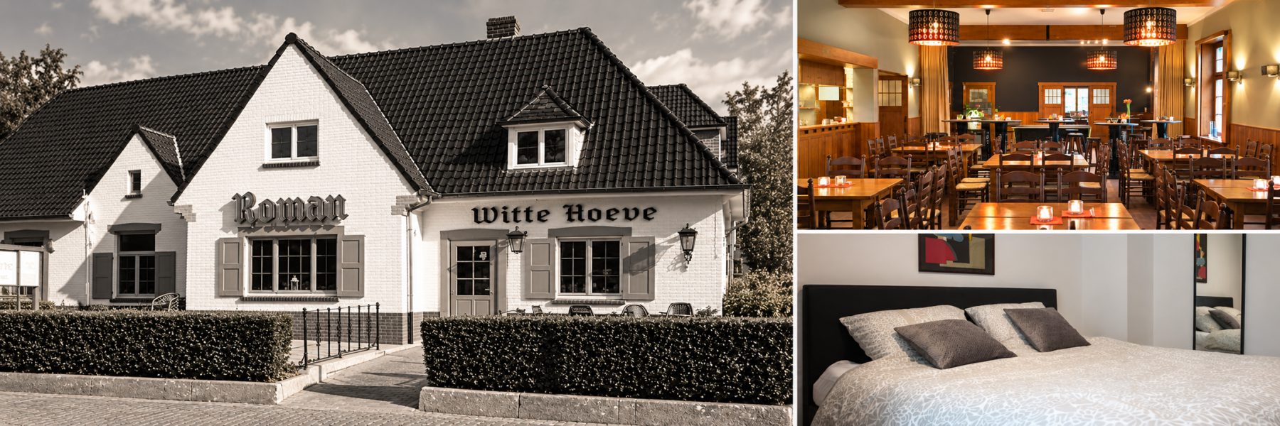 Collage van De Witte Hoeve
