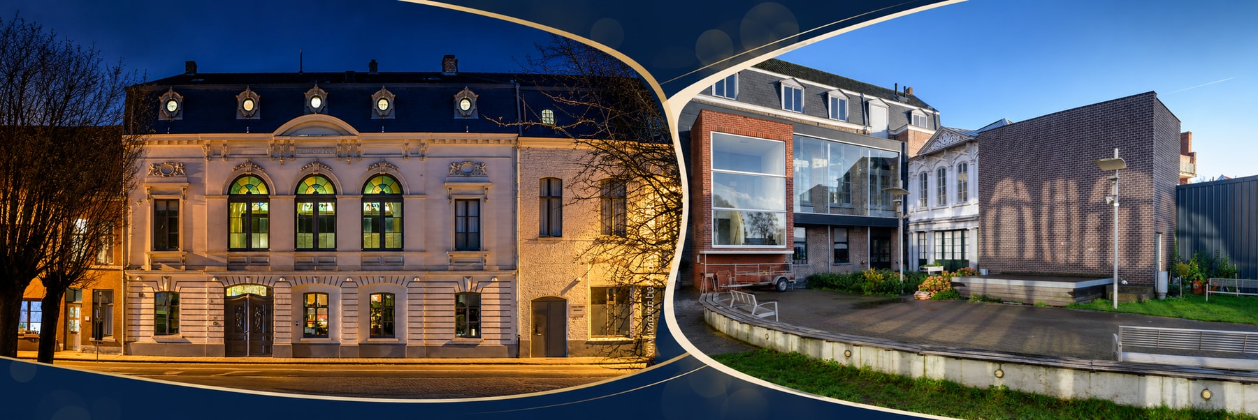 Banner van Cultureel Centrum Meulestede