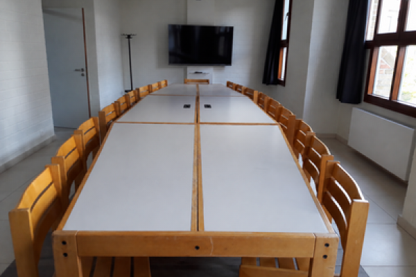 Vergaderzaal van CM-zalen Oostkamp