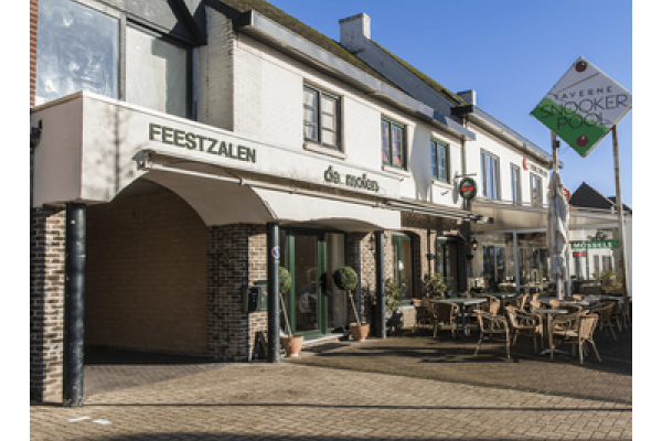 Voorgevel van De Molen in Molenbeersel