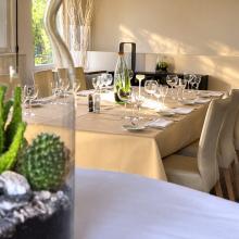 Table d’hôtes op de eerste verdieping van A Mano II