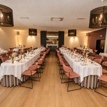 Gedekte feestzaal van Salons Vaernewijck