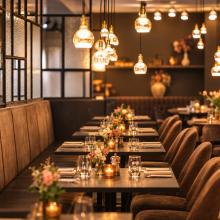 Tafels in Brasserie M bij Munchenhof