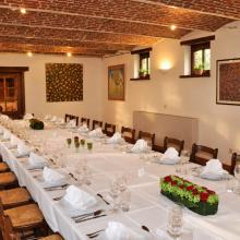 Grote feestzaal van De Kasteelhoeve