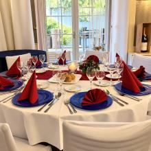 Gedekte tafel bij ’t Daelhof, kerstdiner december 2025