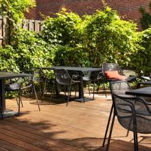 Hotelterras van Corbie Mol