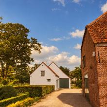 Binnenplein van De Schranshoeve