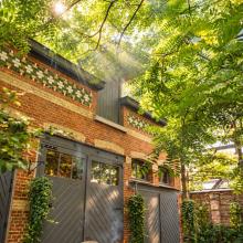 Binnentuin van Salons Van Dijck
