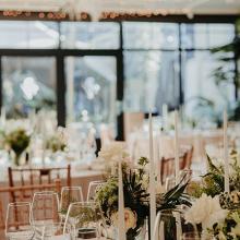 Gedekte feesttafel van Hotel Royal Astrid Aalst