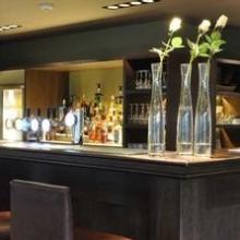 Bar in het clubhuis van Damme Golf & Country Club
