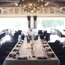 Lange feesttafel bij Landhuis Molenhof