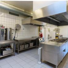 Professionele keuken van De Vrede