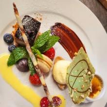 Voorbeeldgerecht uit de eigen feestcatering