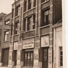 Historische gevel van Scala, archiefbeeld